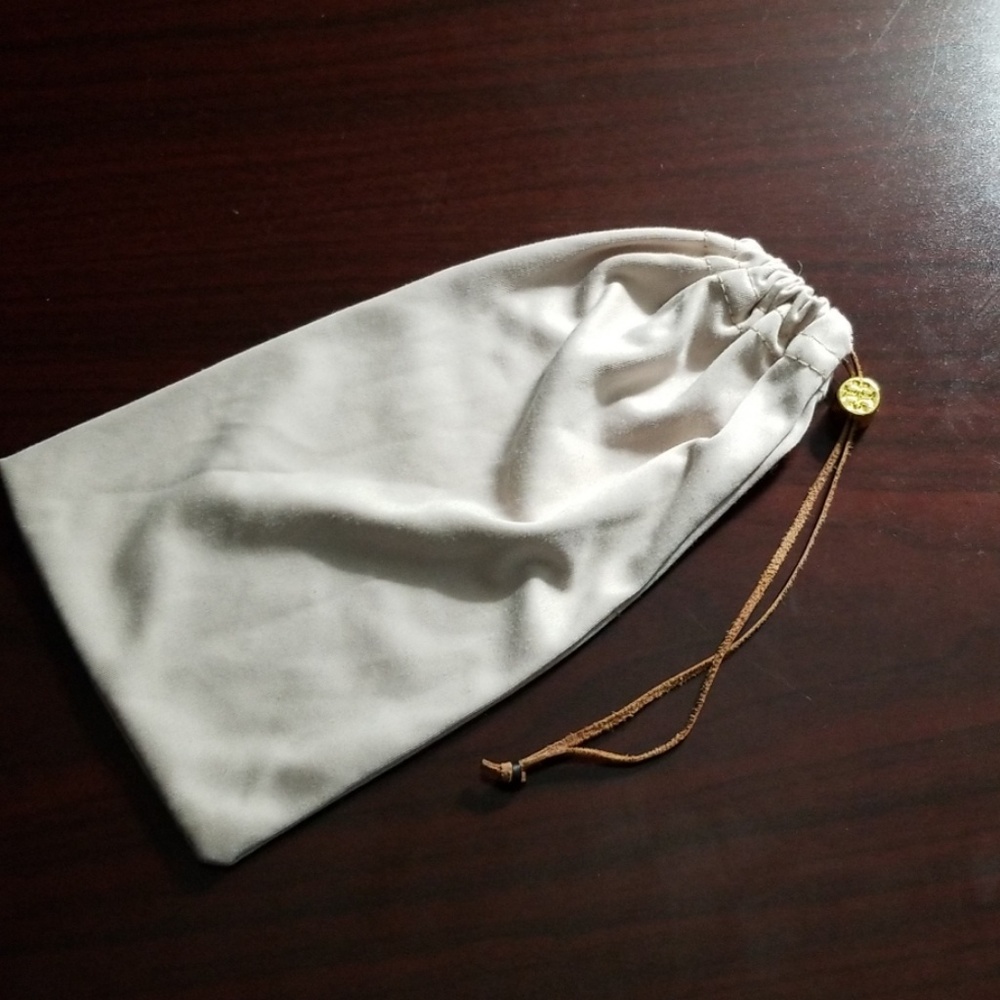 Tory Burch Drawstring Glasses Sunglasses Pouch